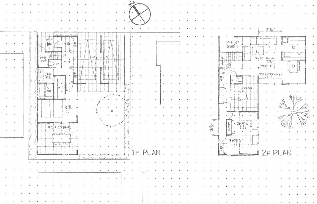 桜と暮らすⅠ　図面＊NASH160